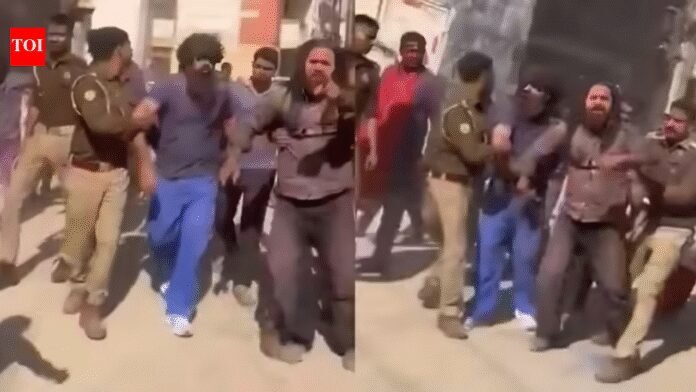 Hindu Raksha Dal member Daksh Chaudhary held for molestation during Holi in Ghaziabad; had slapped Kanhaiya Kumar earlier | Noida News