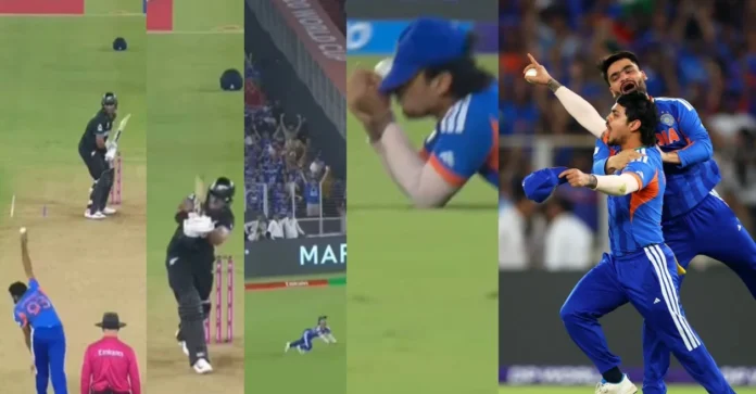 IND vs NZ [WATCH]: Ishan Kishan pulls off a stunning catch to dismiss Rachin Ravindra in T20 World Cup 2026 Final