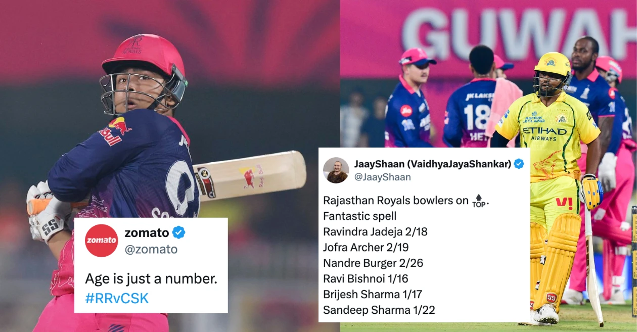 IPL 2026: Fans go berserk as clinical Rajasthan Royals thump Chennai Super Kings in Guwahati