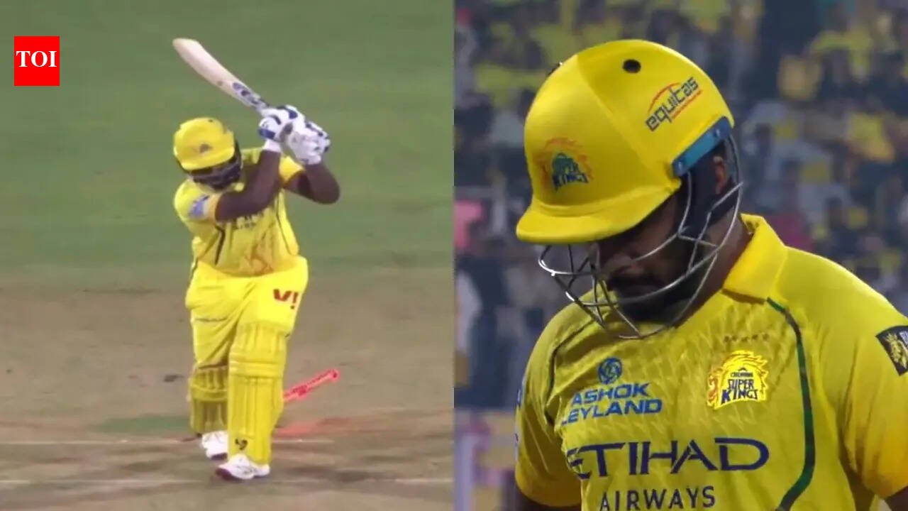IPL 2026: Sanju Samson flops in much-anticipated CSK debut against Rajasthan Royals | Cricket News