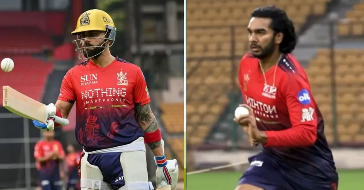 IPL 2026 [WATCH]: Virat Kohli jokingly calls Venkatesh Iyer ‘Allan Donald’ during RCB’s net practice