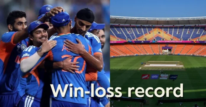 India’s win-loss record at the Narendra Modi Stadium ahead of T20 World Cup 2026 final