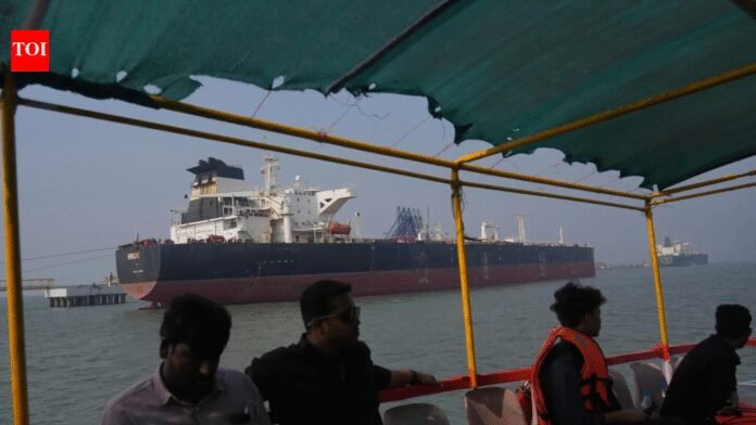 Iran strikes fully loaded Kuwaiti oil tanker at Dubai port; spill risk flagged