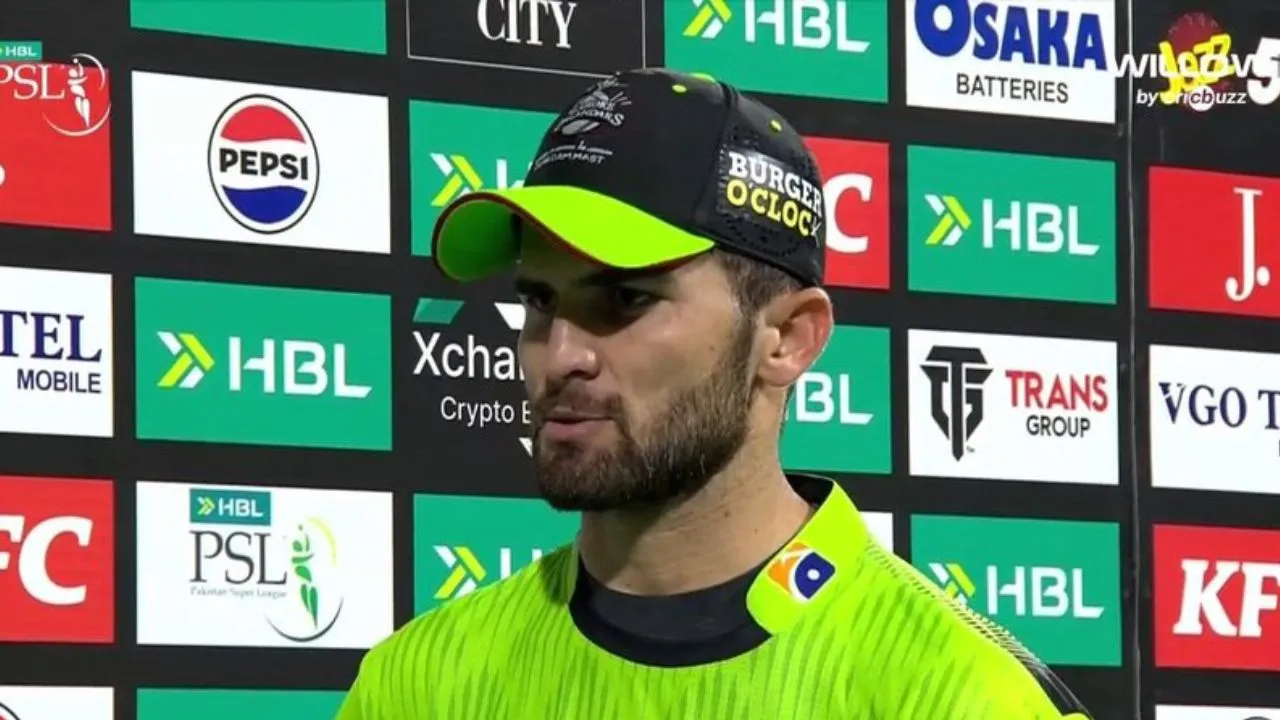 Lahore Qalandars fines Shaheen Shah Afridi over security concerns