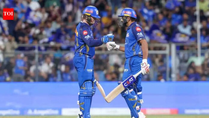 MI vs KKR, IPL 2026 Live: MI end first-match jinx, chase 221 to beat KKR by six wickets