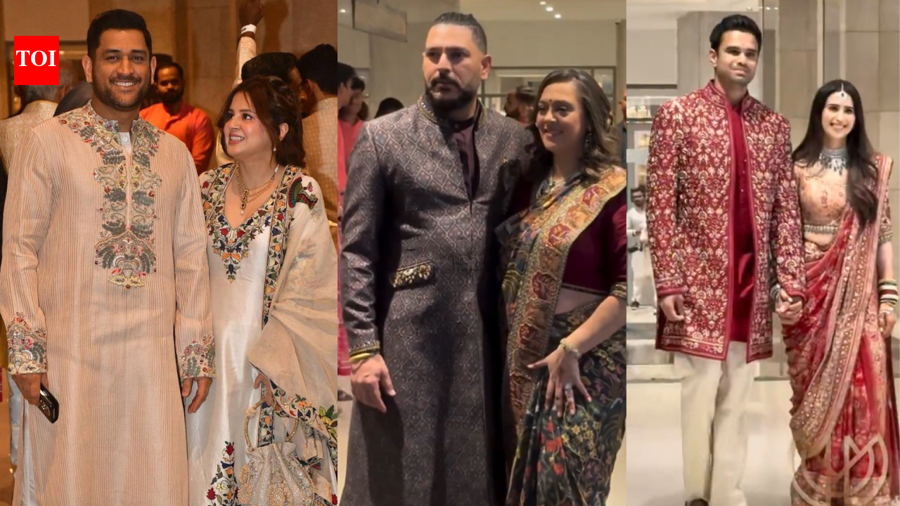 MS Dhoni to Yuvraj Singh: Cricket’s biggest names attend Arjun Tendulkar’s wedding – Full list | Off the field News