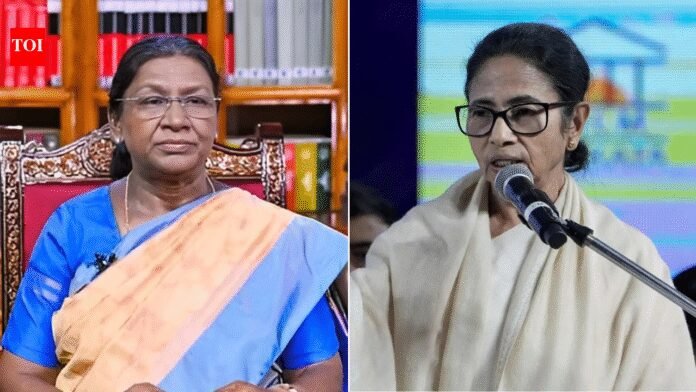 Mamata absent, no water in President Murmu's washroom, garbage on road: Centre, Bengal govt spar over 'lapses' at Santal event | India News