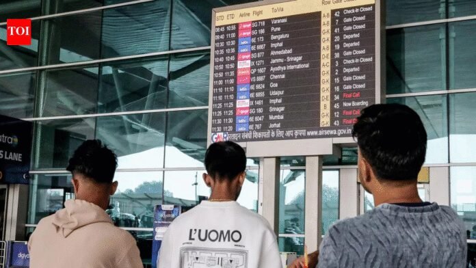 Middle East conflict disrupts aviation: Around 100 international flights cancelled at Delhi, Mumbai airports