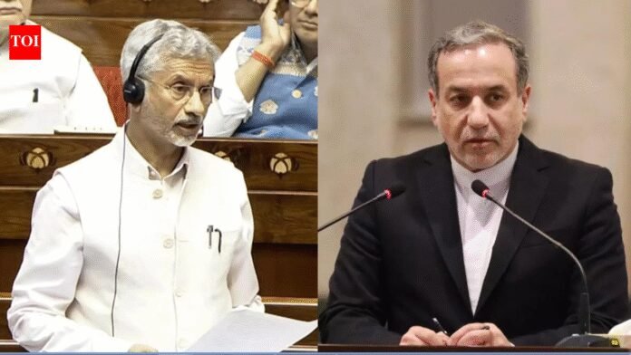 Middle East crisis: Jaishankar holds 'detailed conversation' with Iranian foreign minister Araghchi | India News