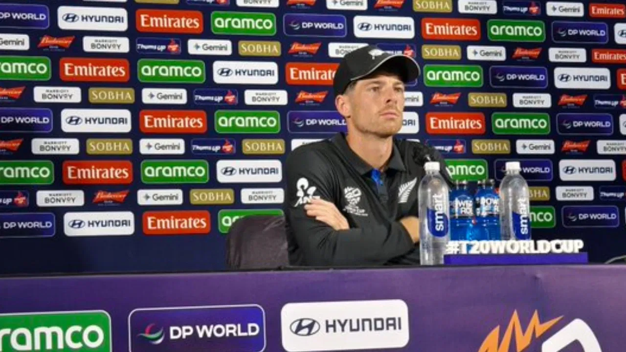 New Zealand captain Mitchell Santner