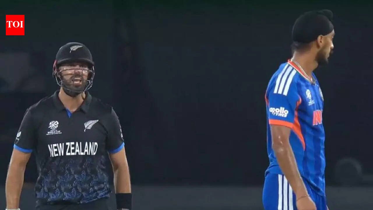 'Mitchell ko sorry bolne gya tha': Arshdeep Singh after on-field spat with Daryl Mitchell | Cricket News