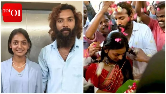 Monalisa Bhosle Wedding: Kumbh Mela girl Monalisa Bhosle marries boyfriend Farman Khan in Kerala after seeking police help amid family opposition |