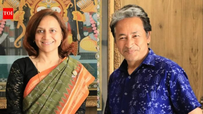 'My weekly trips to jail finally ended': Sonam Wangchuk’s wife on his release | India News