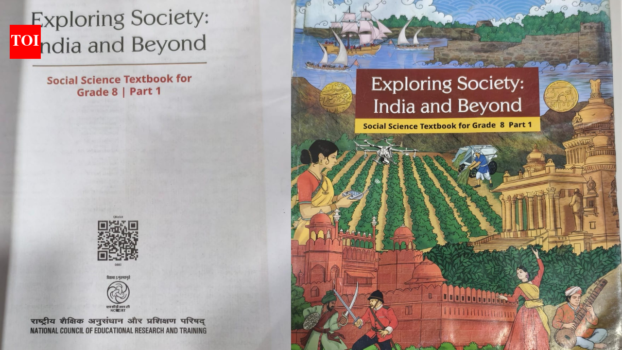 NCERT removes controversial map from Class 8 textbook after historical objections | Jaipur News