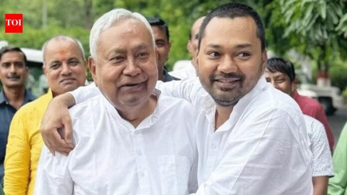 Nitish Kumar's son Nishant enters politics, joins JD(U) | India News