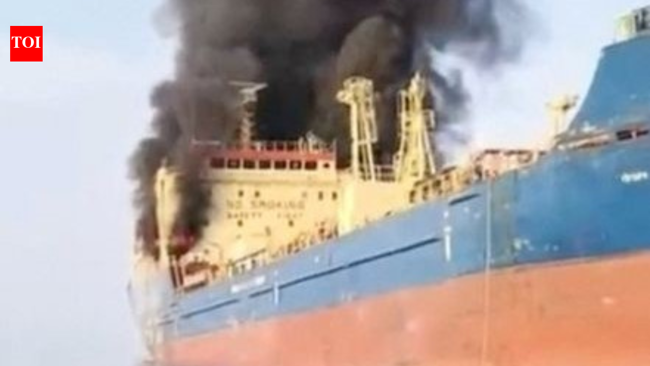 Oil tanker carrying 15 Indian nationals, 5 Iranians attacked near Oman coast, 4 crew injured | India News