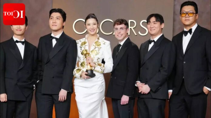 Oscars slammed as 'RACIST and DISRESPECTFUL' for cutting off 'KPop Demon Hunters' HISTORIC Best Original Song winning speech |
