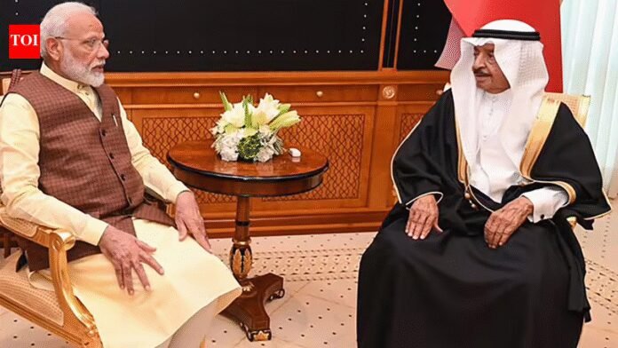 PM Modi speaks with Bahrain King, condemns attacks on infrastructure, stresses secure shipping routes | India News