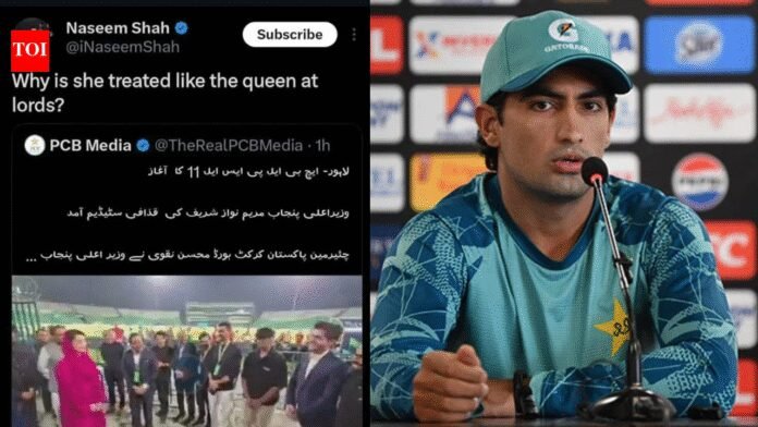 Pak cricketer’s 'Queen' jibe at Maryam Nawaz sparks debate, later deletes post | Cricket News