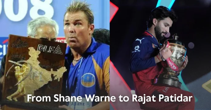 Players who lifted the IPL trophy in their debut season as captain