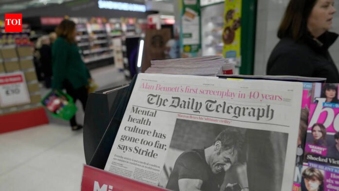 Politico owner Axel Springer to buy UK’s Telegraph in £575 million deal pending regulatory approval