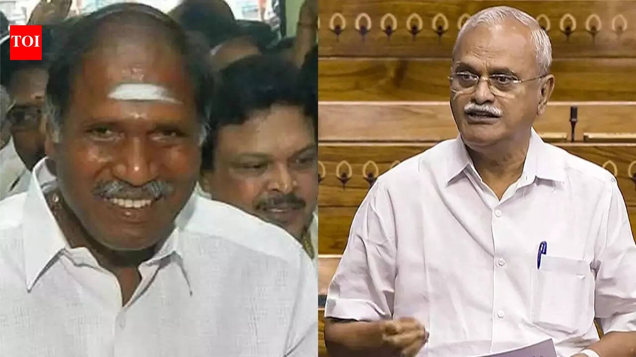 Puducherry assembly polls: High-calibre fight in Thattanchavady as CM Rangasamy takes on ex-CM Vaithilingam | India News