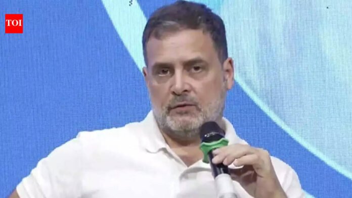 Rahul Gandhi says PM Modi 'betrayed the country' by signing US trade deal