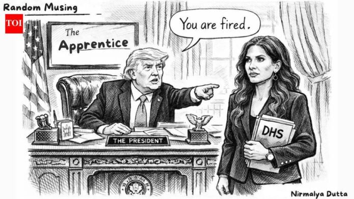 Random Musing: Donald Trump has only one red line. Kristi Noem crossed it... | World News