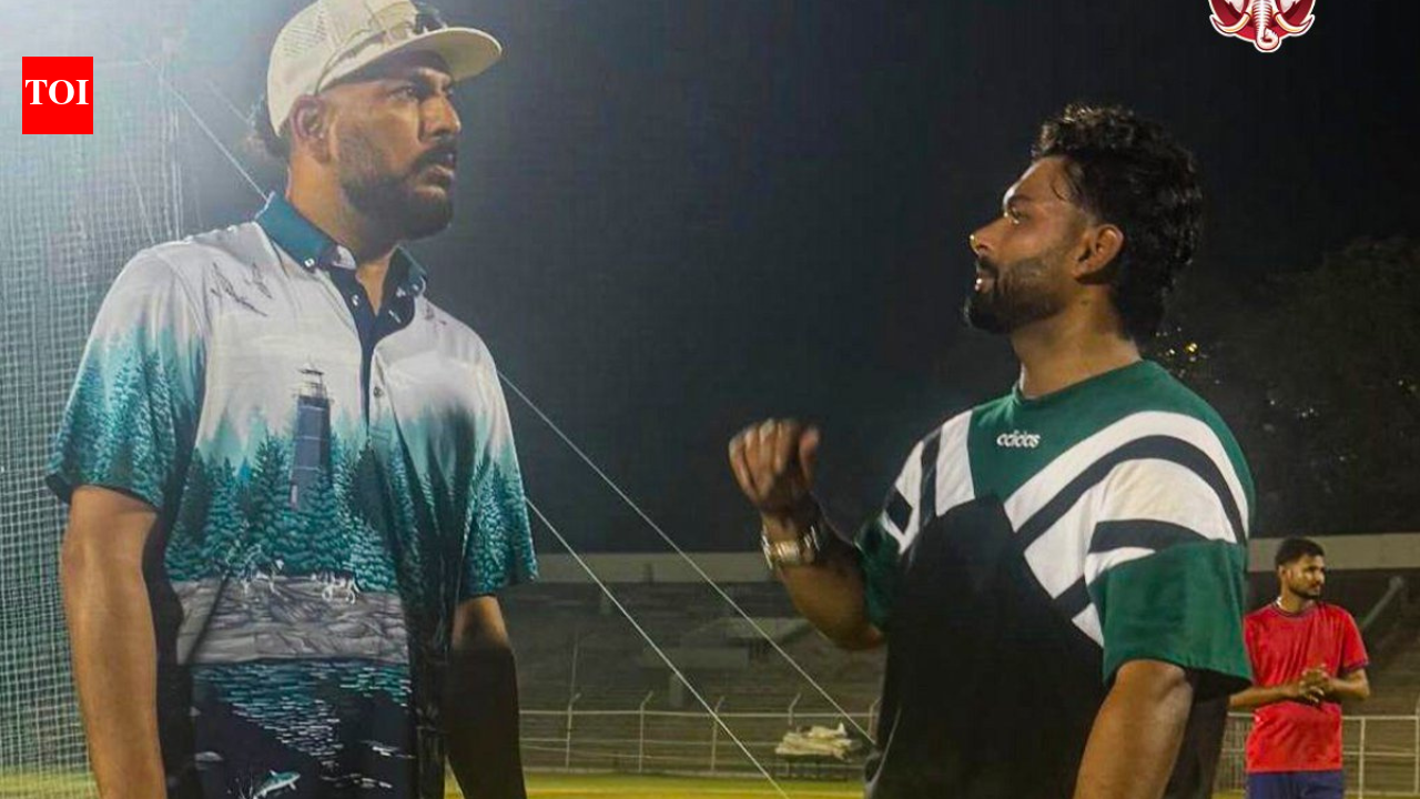 Rishabh Pant undergoes special training with Yuvraj Singh ahead of IPL 2026 - Watch | Cricket News