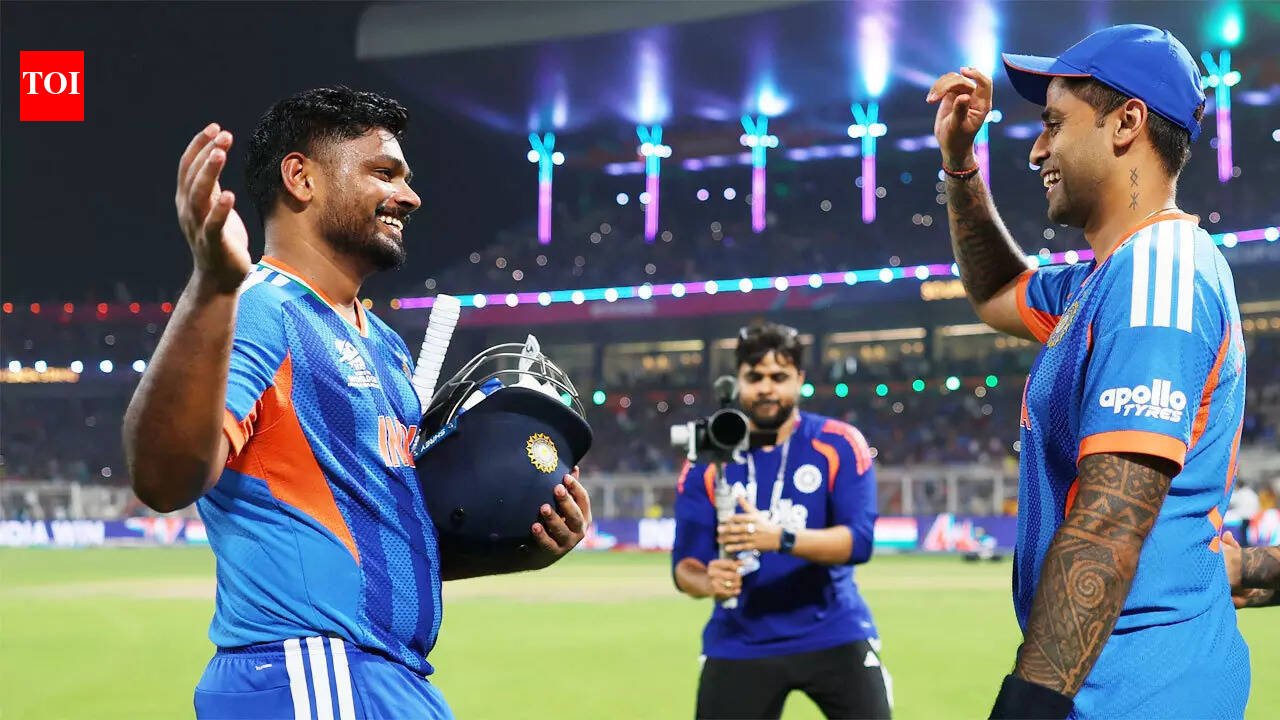'Rulayega kya pagle?': Sanju Samson's on-camera reply to Suryakumar Yadav goes viral - WATCH | Cricket News