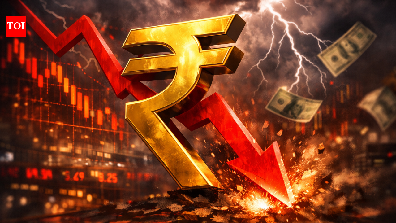 Rupee breaches 91 mark again: Currency falls to 91.32 against US dollar amid Middle East tensions