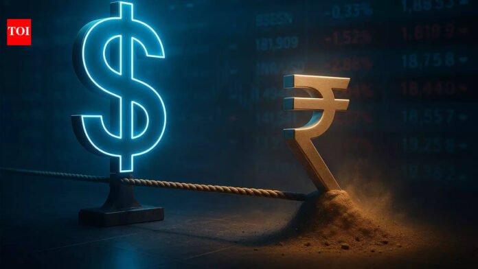 Rupee drops 18 paise to 93.71 versus US dollar in opening trade; after breaching 94 mark this week