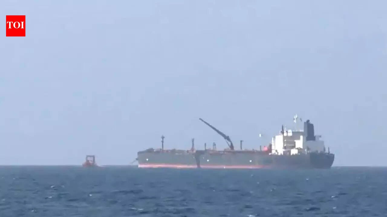 Russian oil tanker MT Aqua Tita arrives off Mangaluru port amid Middle East tensions | India News