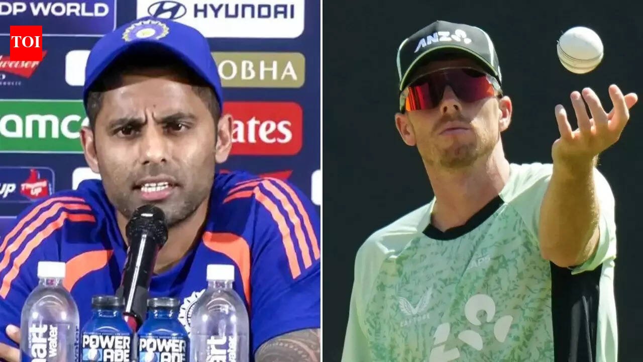 'Sab same line chipka rahe hain': Suryakumar Yadav shrugs off Mitchell Santner's 'silence the crowd' remark | Cricket News