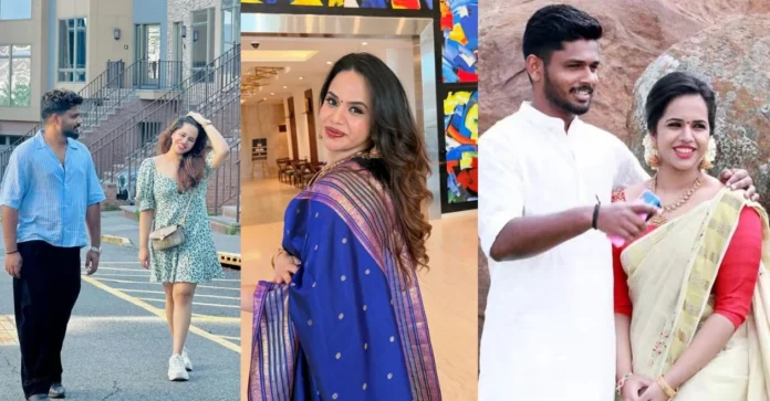 Sanju Samson’s wife: All you need to know about star batter’s pillar of strength Charulatha Remesh