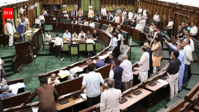 Security withdrawal from national conference office rocks J&K Assembly | India News