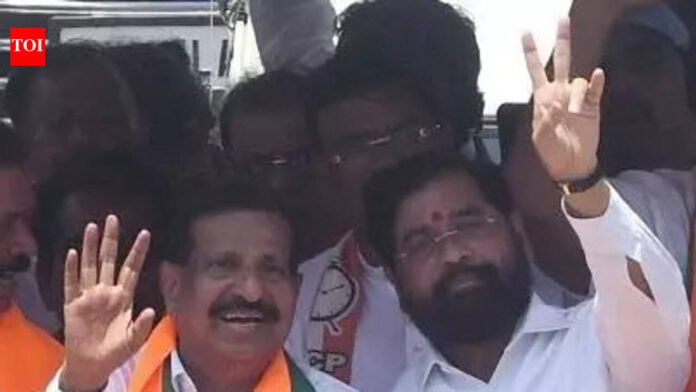 Son escalates Shinde’s feud with Naik, told to focus on ‘strife’ | Mumbai News