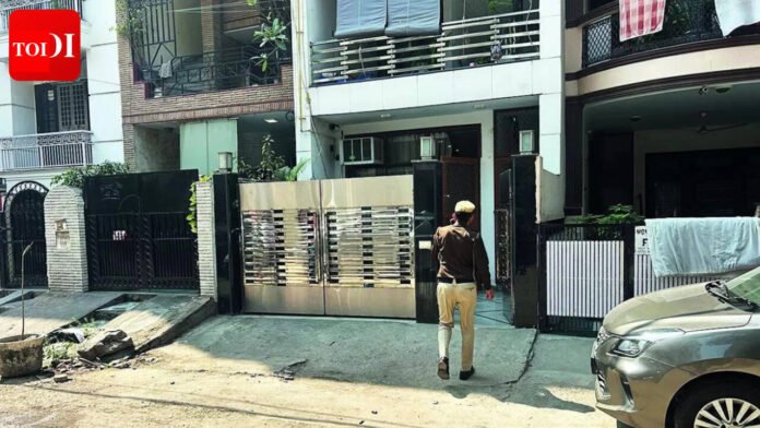 South Delhi home horror: Woman 'kills' 2 daughters, tries suicide; bandage, crushed naphthalene balls found at scene | Delhi News