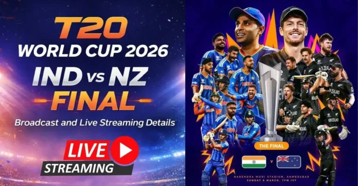 T20 World Cup 2026 Final: Broadcast, Live Streaming details: When and where to watch in India, Pakistan, USA, UK & other countries