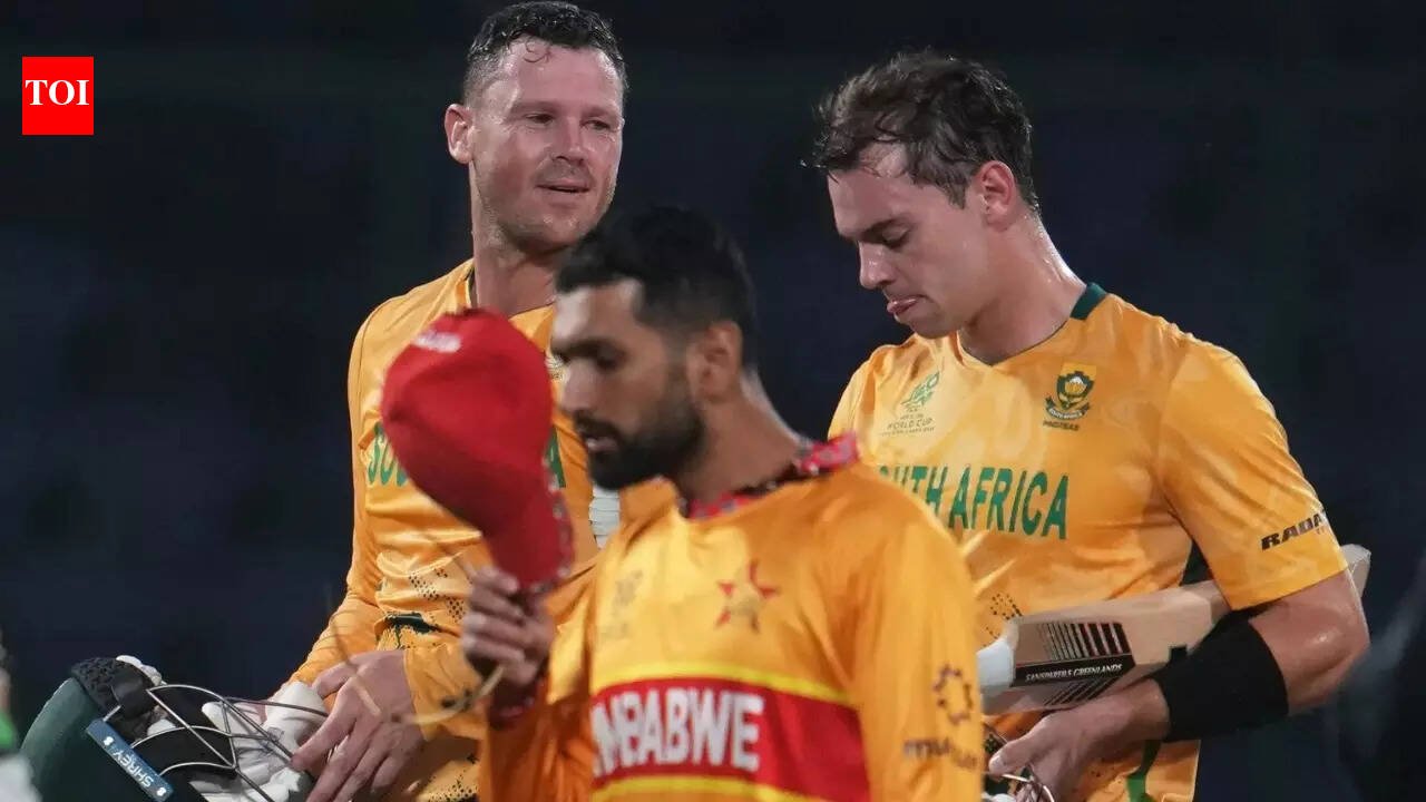 T20 World Cup: Sikandar Raza restores Zimbabwe’s pride, albeit in losing cause | Cricket News