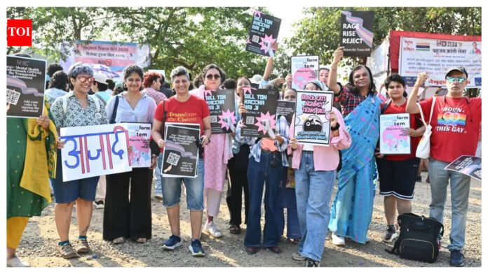 They’ve declared a war on our very existence, but we’ll fight this together, and win: Mumbai rises against Transgender Bill at Azad Maidan | Mumbai News