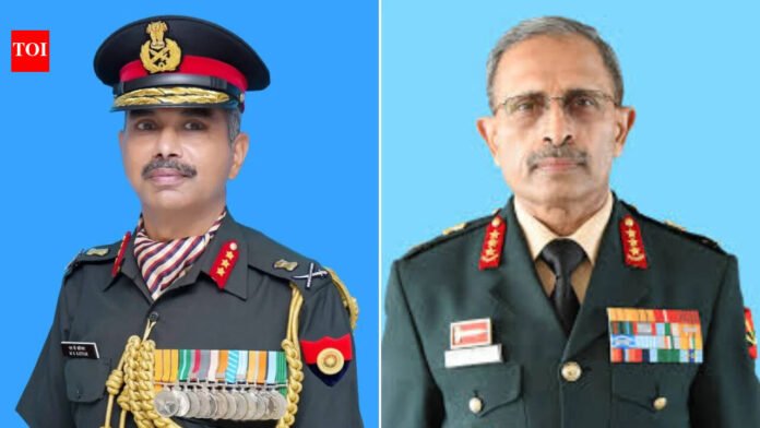 Top-level rejig in Army today as heads of eastern, western commands retire | India News