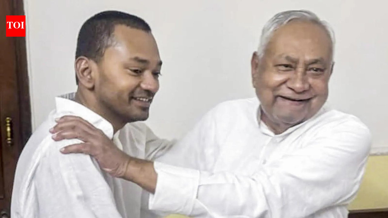 Tuskers, camels, cadre line up as Nitish Kumar's son Nishant joins JDU | India News