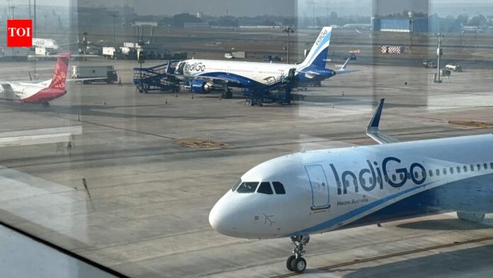 Two Delhi-bound flights from Indore diverted to Bhopal; loose bitumen found on runway | India News