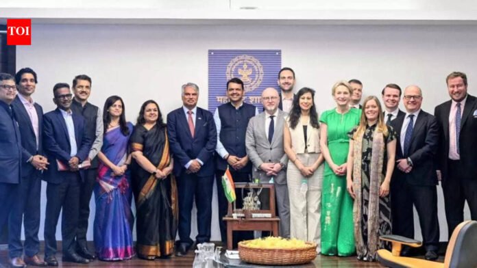 UK MPs delegation meets Maharashtra CM Devendra Fadnavis | Mumbai News