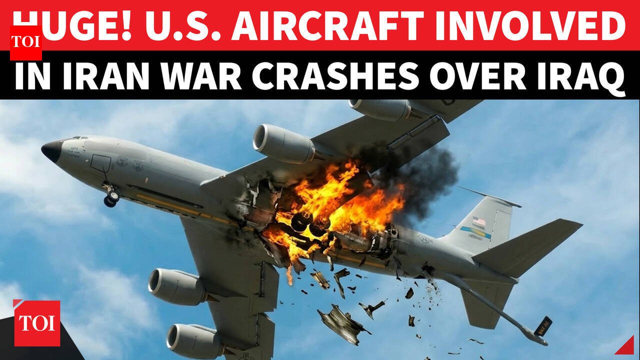 US KC-135 Stratotanker crashes in Iraq: Watch midair refuelling in action, how the process works