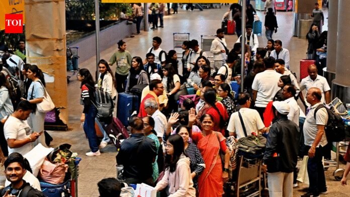 Uae Flight Disruption: West Asia conflict: 80 Indira University students among 111 Pune residents flown back from UAE | Pune News