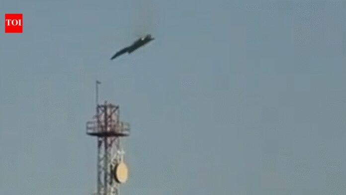 Us F 15 Fighter Jet Crash: US F-15 down in Kuwait? Iran shares video showing fighter jet engulfed in flames, pilots ejecting