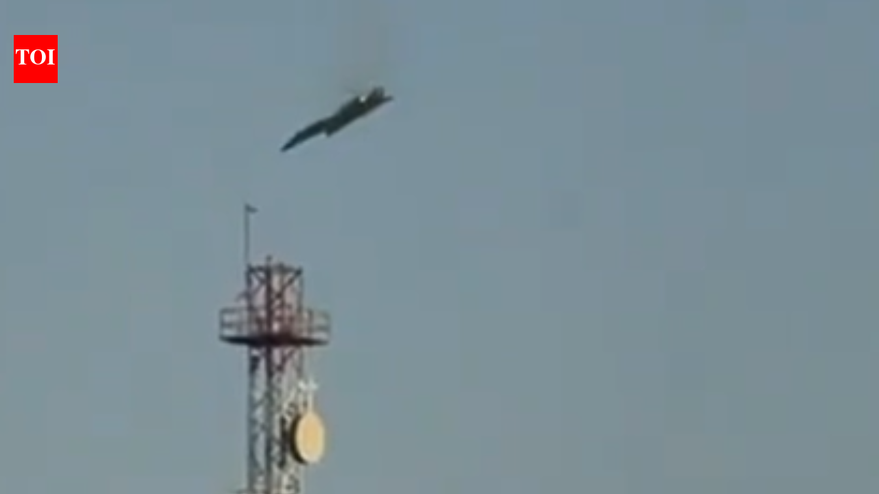 Us F 15 Fighter Jet Crash: US F-15 down in Kuwait? Iran shares video showing fighter jet engulfed in flames, pilots ejecting