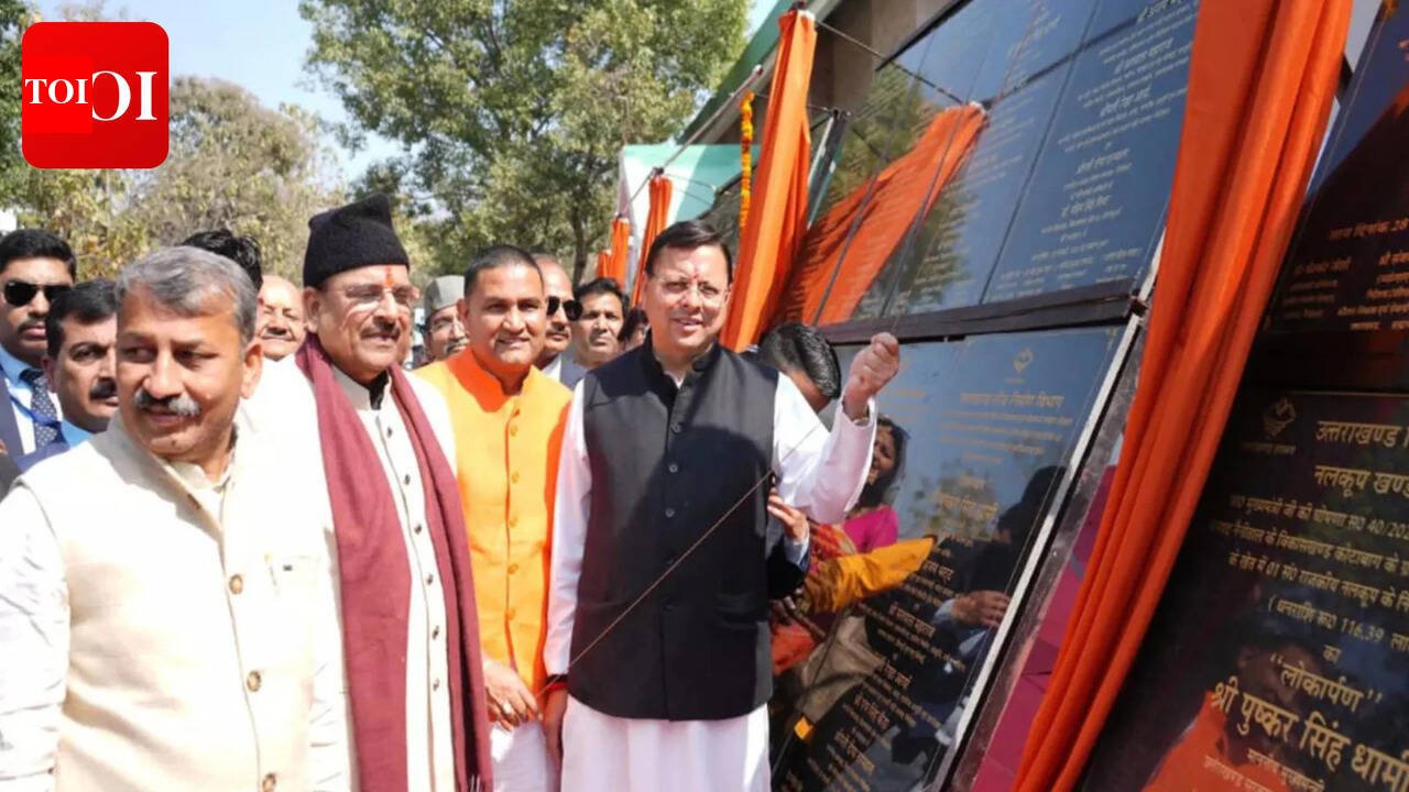Uttarakhand CM Dhami inaugurates Rs 147 crore development projects in Haldwani | India News